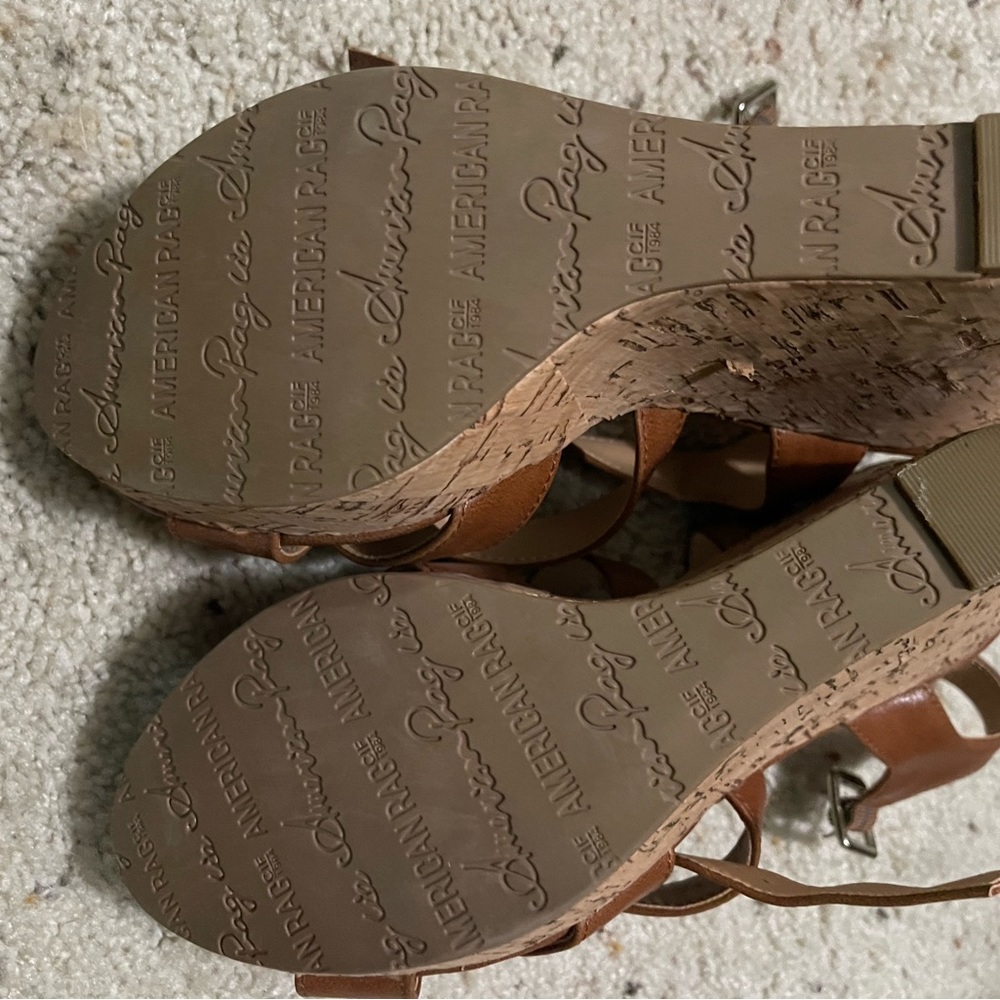 American Rag Cie Women’s Cork Wedge Heels